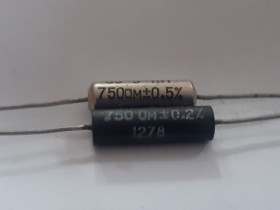 Резистори Резисторы ^/--/^ Резистор С /--/ 5-5 /--/ В   750  Ом 1 /--/ Вт ^_^^^ Резистор С /--/ 5-5 /--/ В 750 Ом 1 /--/ Вт - фото фото фото