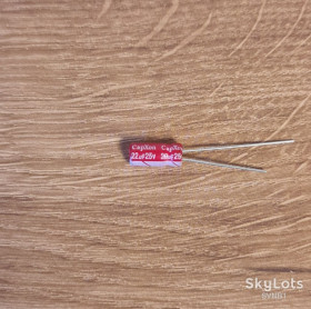 Конденсатори Конденсаторы ^/--/^ 22 /--/ мкФ*  25 /--/ В.  Capxon 105°C ^_^^^ 22 /--/ мкФ* 25 /--/ В. Capxon 105°C - фото фото фото