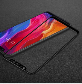 Чохли, бампера Чехлы, бампера ^/--/^ Захисне скло Xiaomi Mi 8 6.21&amp;quot; Full cover чорний 0,26 мм в упаковці ^_^^^ Защитное стекло Xiaomi Mi 8 6.21&amp;quot; Full cover черный 0,26 мм в упаковке - фото фото фото