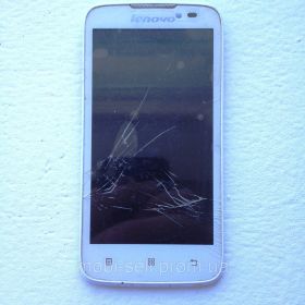 Інше Другое ^/--/^ LCD дисплей (сенсор битый) в рамке для Lenovo A /--/ 516, оригинал (Б/У) - фото фото фото