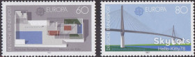НДР, ФРН ГДР, ФРГ ^/--/^ ФРГ 1987 Европа СЕРТ архитектура Mi 1321-1322 MNH ^_^^^ ФРН 1987 Європа СЕРТ архітектура Mi 1321-1322 MNH - фото фото фото