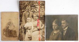 Листи, фото Письма, фото ^/--/^ Старые фото 3 шт., кон.XIX-нач.XX вв., Германия ^_^^^ Старі фото 3 шт., кон.XIX-нач. XX ст., Німеччина - фото фото фото