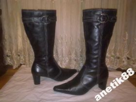 Чоботи Сапоги ^/--/^ Сапоги =CARINA= 100% нат.кожа ИТАЛИЯ! ОРИНИНАЛ 39 /--/ р ^_^^^ CARINA = 100% нат. шкіра ІТАЛІЯ! Орінал 39 /--/ р - фото фото фото