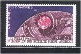 Освоєння космосу Освоение космоса ^/--/^ Космос . Коморы / Коморские о-ва 1962 г  MNH ^_^^^ Комори / Коморські острови 1962 MNH - фото фото фото