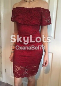 Сукні Платья ^/--/^ Кружевное платье с рюшем и открытыми плечами selеct  XL uk 18 eu 46 р. 52 ^_^^^ Колюжна сукня з рюшем і відкритими плечима selеct XL uk 18 eu 46 р. - фото фото фото