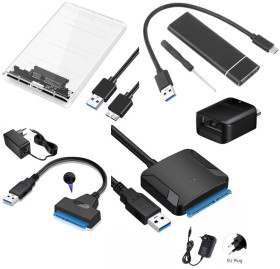 Інші комплектуючі Другие комплектующие ^/--/^ Кабель USB Sata 2,5 3,5 карман для диска SSD HDD 7 /--/ мм шахта м.2 2280 B+M Перехідник USB to TypeC ^_^^^ Кабель USB Sata 2,5 3,5 карман для диска SSD HDD 7 /--/ мм шахта м.2 2280 B+M Переходчик USB to TypeC - фото фото фото