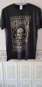 Футболки, майки Футболки, майки ^/--/^ Футболка &amp;quot;Nickelback&amp;quot;  (100% cotton, M, Nicaragua) б/у ^_^^^ Футболка &amp;quot;Nickelback&amp;quot; (100% cotton, M, Nicaragua) б/у - фото фото фото