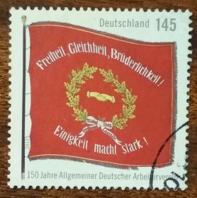 Сучасні з  року Современные с  года ^/--/^ Германия 150 лет ADAV - Немецкому профсоюзу 2013 ^_^^^ Німеччина 150 років ADAV - Німецькій профспілці 2013 - фото фото фото