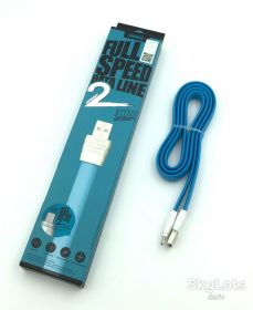 Кабелі Кабели ^/--/^ Дата кабель Remax RC-011 /--/ m Full Speed 2 micro USB Blue - фото фото фото