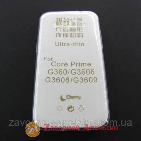 Чохли, бампера Чехлы, бампера ^/--/^ Samsung G /--/ 360 G /--/ 361 Core Prime ультратонкий чехол clear - фото фото фото
