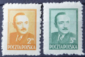 Інше Другое ^/--/^ Польша Премьер-министр Болеслав Берут 1948 ^_^^^ Польща Прем'єр-міністр Болеслав Берут 1948 - фото фото фото