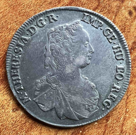 Австрія Австрия ^/--/^ 1/2 талера 1763 рік. Австрія. Марія Терезія.  Св&amp;apos;ященна Римська імперія ^_^^^ 1/2 талера 1763 год. Австрия. Мария Терезия. Священная Римская империя - фото фото фото