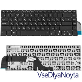 Клавіатури Клавиатуры ^/--/^ Клавиатура для ноутбука ASUS (X /--/ 505 series) rus, black, без фрейма (ОРИГИНАЛ) ^_^^^ Клавіатура для ноутбука ASUS (X /--/ 505 series) rus, black, без фрейму - фото фото фото