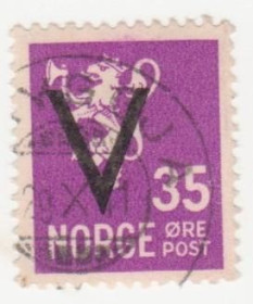 Скандинавія Скандинавия ^/--/^ Норвегия 1941  г.№ 242 гашеная ^_^^^ Норвегія 1941 р. No 242 гашена - фото фото фото