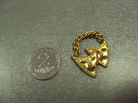 Пам'ятні і ювілейні Памятные и юбилейные ^/--/^ знак театр маска подвес №5199 ^_^^^ Театр маска підвіс No /--/ 5199 - фото фото фото