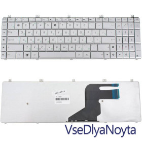 Клавіатури Клавиатуры ^/--/^ Клавиатура для ноутбука ASUS (N /--/ 55, N /--/ 75, X /--/ 5 /--/ QS) rus, silver (N /--/ 75 version) ^_^^^ Клавіатура для ноутбука ASUS (N /--/ 55, N /--/ 75, X /--/ 5 /--/ QS) rus, silver (N /--/ 75 version) - фото фото фото