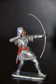 Фігурки, солдатики Фигурки, солдатики ^/--/^ рыцарь с луком Crescent 55-60 /--/ мм Англия ОРИГИНАЛ ^_^^^ лицар з луком Crescent 55-60 /--/ мм Англія - фото фото фото