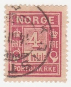 Балтійські країни Балтийские страны ^/--/^ Норвегия 1889  г. № 2  гашеная ^_^^^ Норвегія 1889 р. No 2 гашена - фото фото фото