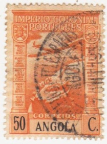 Ангола Ангола ^/--/^ Ангола 1938 г № 288 гашеная ^_^^^ Ангола 1938 р. No 288 гашена - фото фото фото