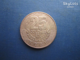 Коста-Ріка Коста-Рика ^/--/^ Монета 25 колон Коста-Ріка 1995 ^_^^^ Монета 25 колонн Коста-Рика 1995 - фото фото фото