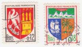 Франція Франция ^/--/^ Франция  1964 г. № 1465‑1466 гашеная серия ^_^^^ Франція 1964 р. No 1465-1466 гашена серія - фото фото фото