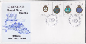 Європа Европа ^/--/^ Гибралтар 1983 ГЕРБЫ ГЕРАЛЬДИКА КОРАБЛИ ВМФ МОРСКОЙ ТРАНСПОРТ ФЛОТ МОРЕПЛАВАНИЕ КПД Mi.465-468 EUR 8 ^_^^^ Гібралтар 1983 ГЕРБИ ГЕРАЛЬДИКА КОРАБЛІ ВМФ МОРСЬКИЙ ТРАНСПОРТ ФЛОТ МОРЕПЛАВАННЯ ККД Mi.465-468 EUR 8 - фото фото фото
