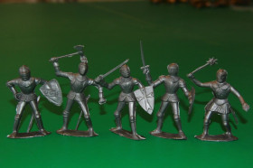 Фігурки, солдатики Фигурки, солдатики ^/--/^ ЛИЦАРІ  рыцари KOHO ФРН 65-70 /--/ мм набір №1 ^_^^^ Рыцари KOHO ФРГ 65-70 /--/ мм набор No /--/ 1 - фото фото фото
