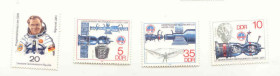 НДР, ФРН ГДР, ФРГ ^/--/^ ГДР Германия  1978 марки  Космос 4 шт. негашеный ^_^^^ НДР Німеччина 1978 марки Космос 4 шт. негашений - фото фото фото