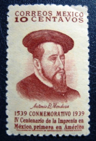 Центральна Америка Центральная Америка ^/--/^ Мексика  (1939) Первый вице-король Новой Испании Антонио де Мендоса ^_^^^ 1939 — Перший віце-король Нової Іспанії Антоніо де Мендоса - фото фото фото