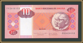 Ангола Ангола ^/--/^ Ангола 10 кванза 2010 P-145  (145 /--/ b) UNC ^_^^^ Ангола 10 кванзу 2010 P-145 (145 /--/ b) UNC - фото фото фото