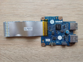 Шлейфи Шлейфы ^/--/^ USB разъемы со шлейфом Lenovo IdeaPad Y /--/ 570 LS-6887 /--/ P ^_^^^ USB роз'єми зі шлейфом Lenovo IdeaPad Y /--/ 570 LS-6887 /--/ P - фото фото фото