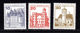 НДР, ФРН ГДР, ФРГ ^/--/^ Германия - Берлин  1977 г MNH - архитектура ^_^^^ Німеччина - Берлін 1977 р MNH - архітектура - фото фото фото