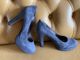 Туфлі Туфли ^/--/^ Туфли замшевые Nine West, новые, р.37 ^_^^^ Туфлі замшеві Nine West, нові, р.37 - фото фото фото