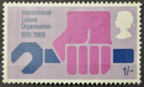 Інше Другое ^/--/^ Великобритания Организация труда 1969 ^_^^^ Велика Британія Організація праці 1969 - фото фото фото