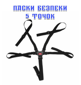Автокрісла Автокресла ^/--/^ Ремень безопасности для коляски или автокресла пятиточечные ^_^^^ Ремні безпеки для коляски або автокресла п'ятиточкові - фото фото фото