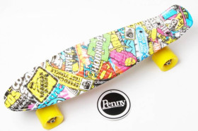 Дитячі ролики та скейти Детские ролики и скейты ^/--/^ Пенни борд Penny Graffity 22&amp;quot; Draft Cuba (2 /--/ T /--/ 2044) ^_^^^ Пенні борд Penny Graffity 22&amp;quot; Draft Cuba (2 /--/ T /--/ 2044) - фото фото фото