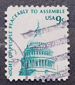 Архітектура Архитектура ^/--/^ США 1975 г - Купол Капитолия, гаш ^_^^^ 1975 — Купол Капітолія, гаш - фото фото фото