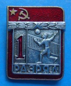 Спортивні Спортивные ^/--/^ 1 разряд волейбол ЭПРК накладной 2 ^_^^^ 1 розряд волейбол ЕПРК накладний 2 - фото фото фото