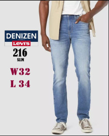 Чоловічі Мужские ^/--/^ Denizen from Levis 216 Slim 44741-0292 original джинси чоловічі 32 /--/ х /--/ 34, нові K /--/ 55-10 ^_^^^ Denizen from Levis 216 Slim 44741-0292 original джинсы мужские 32 /--/ х /--/ 34, новые - фото фото фото