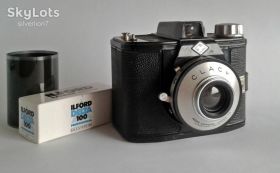 Вінтажні фотоапарати Винтажные фотоаппараты ^/--/^ Фотоапарат середній формат Agfa Clack, 1954-65, West Germany ^_^^^ Фотоаппарат средний формат Agfa Clack, 1954-65, West Germany - фото фото фото
