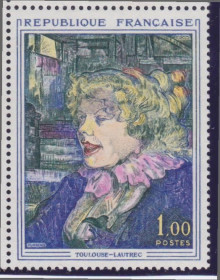 Франція Франция ^/--/^ Франция 1965 ЖИВОПИСЬ КАРТИНА ЗВЕЗДА КАБАРЕ МУЗЕЙ ГАЛЕРЕЯ ИЗОБРАЗИТЕЛЬНОЕ ИСКУССТВО Mi.1504** MNH ^_^^^ Франція 1965 ЖИВОПИС КАРТИНА ЗВІЗКУ КАБАРІ МУЗЕЙ ГАЛЕРЕЯ ВИЗНАВНЕ МИСТЕЦТВО Mi.1504** MNH - фото фото фото