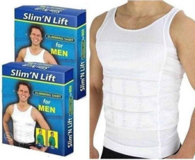 Футболки, майки Футболки, майки ^/--/^ Чоловіча коригуюча майка Slim&amp;apos;n&amp;apos;Lift for men pro чоловіча стягуючя білизна розмір 3 /--/ XL ^_^^^ Мужская корректирующая майка Slim&amp;apos;n&amp;apos;Lift for men pro мужское взимающее белье размер 2 /--/ XL - фото фото фото