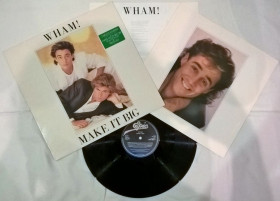 Платівки Пластинки ^/--/^ Wham! EX George Michael - Make It Big - 1984.    (LP). 12. Vinyl. Пластинка. Holland ^_^^^ Wham! EX George Michael - Make It Big - 1984. (LP). 12. Vinyl. Платівка. Holland - фото фото фото