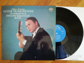 Платівки Пластинки ^/--/^ Johann Sebastian Bach-Guitar transcriptions-Milan Zelenka  (лам. конв.)  (2)-Ex., Чехословаччина ^_^^^ Johann Sebastian Bach-Guitar transcriptions-Milan Zelenka (лам. конв.) (2)-Ex., Чехословакия - фото фото фото
