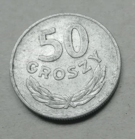 Сучасна (після ) Современная (после ) ^/--/^ Польша 50 грошей 1975 ^_^^^ Польща 50 грошей 1975 - фото фото фото