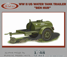 Інші Другие ^/--/^ GMU 48005 WW II US WATER TANK TRAILER ”BEN HUR”, 1/48 - фото фото фото