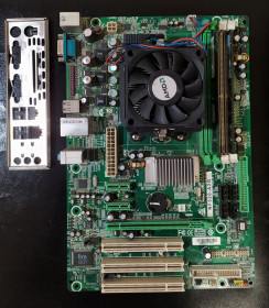 Материнські плати Материнские платы ^/--/^ Материнская плата Biostar NF /--/ 520-A /--/ 2 /--/ G  Socket AM /--/ 2 + процессор ATHLON 3000 +2 /--/ GB ОЗУ ^_^^^ Матерінська плата Biostar NF /--/ 520-A /--/ 2 /--/ G Socket AM /--/ 2 + процесор ATHLON 3000 +2 /--/ GB ОЗУ - фото фото фото