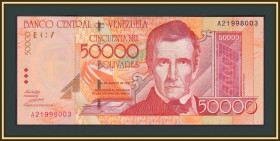 Венесуела Венесуэла ^/--/^ Венесуэла 50000 боливаров 1998 P-83 UNC ^_^^^ Венесуела 50000 боліварів 1998 P-83 UNC - фото фото фото