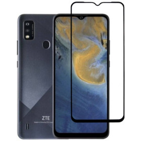 Чохли, бампера Чехлы, бампера ^/--/^ Захисне скло Fiji Premium для ZTE Blade A /--/ 51 повне проклеювання Anti-Static чорний ^_^^^ Защитное стекло Fiji Premium для ZTE Blade A /--/ 51 полное проклеивание Anti-Static черный - фото фото фото