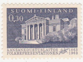 Скандинавія Скандинавия ^/--/^ Финляндия 1963 г. № 584 * ^_^^^ Фінляндія 1963 р. No 584* - фото фото фото